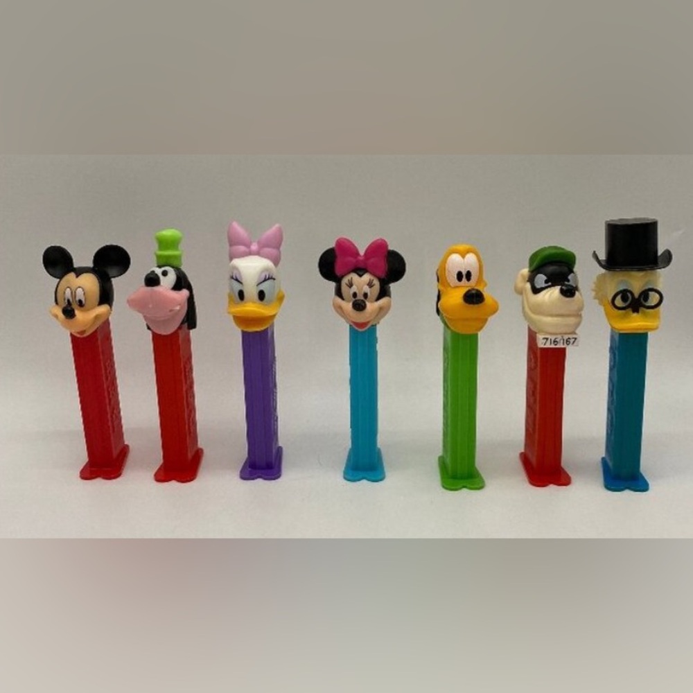 DISNEY PEZ DISPENSERS LOT of 7